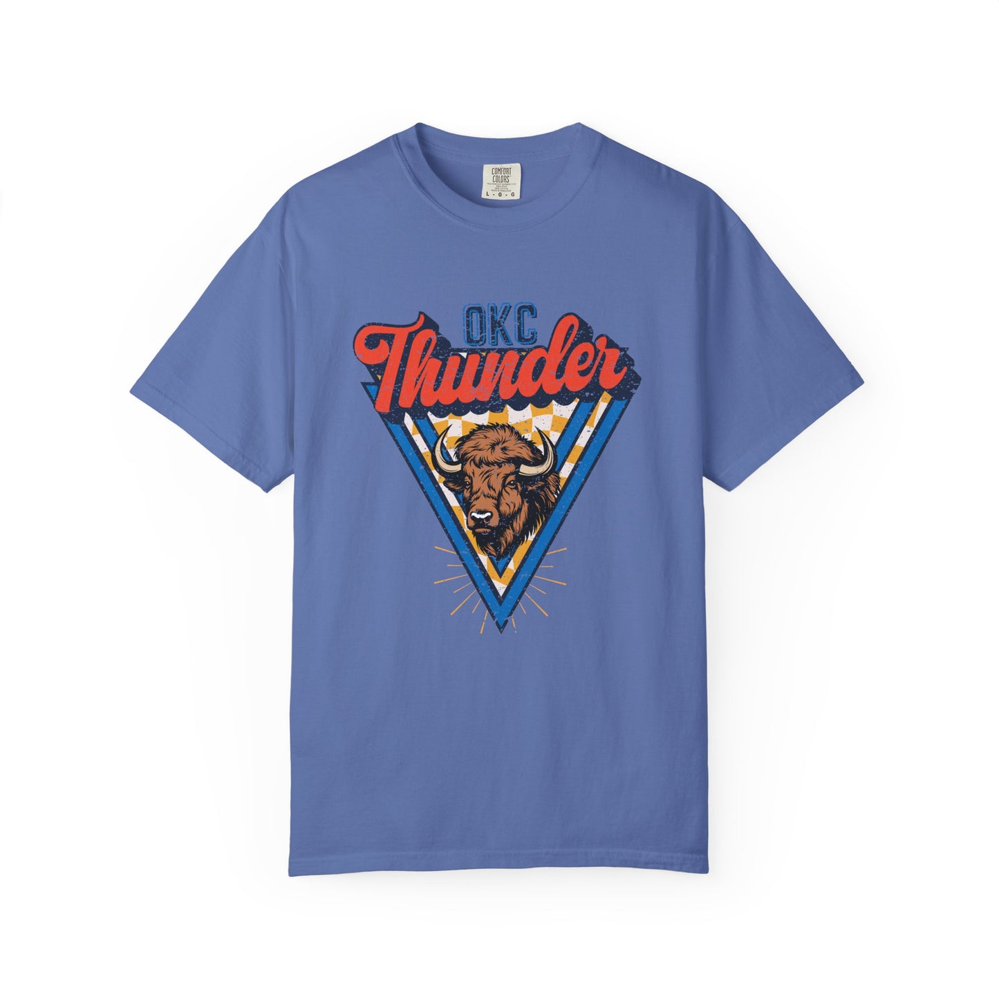 OKC Basketball Comfort Colors Tee