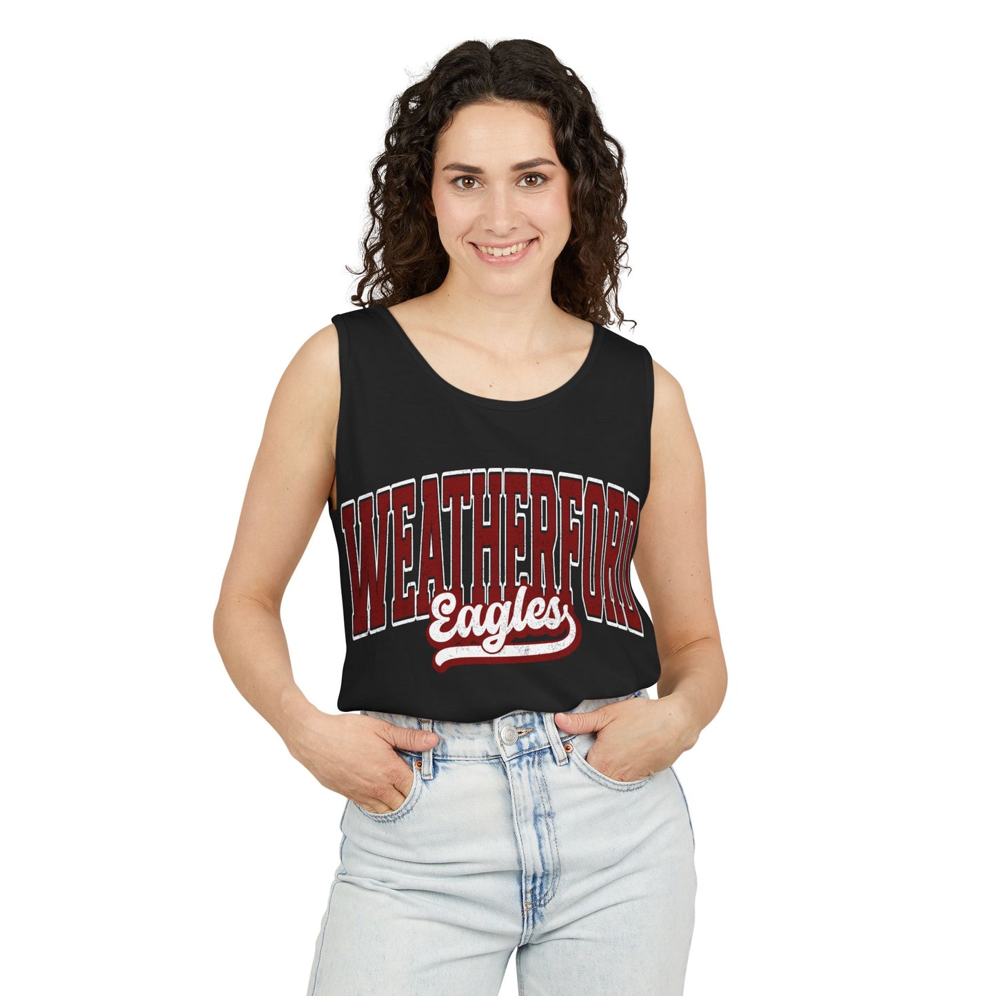 Weatherford Eagles Comfort Colors Tank Top