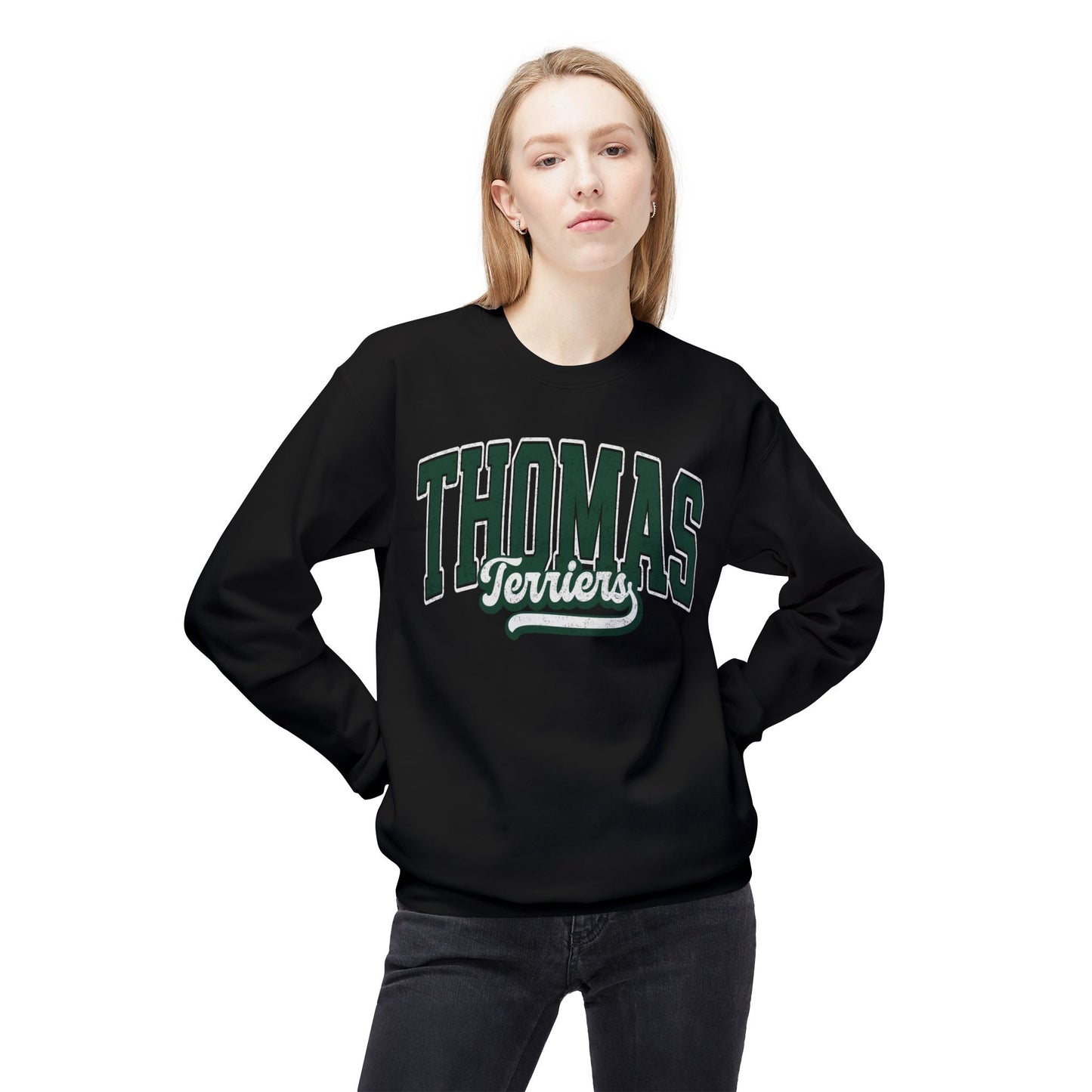 Gildan Midweight Softstyle Fleece Crewneck Thomas