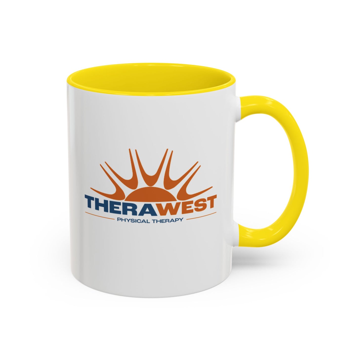 Colorful Handle TheraWest mug 11oz or 15 oz