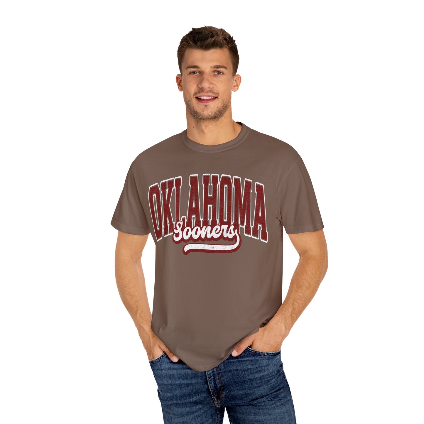 Retro comfort colors tee Oklahoma