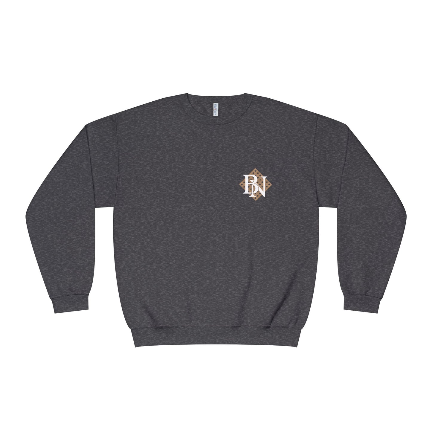 Burlap Napkin Crewneck White Logo