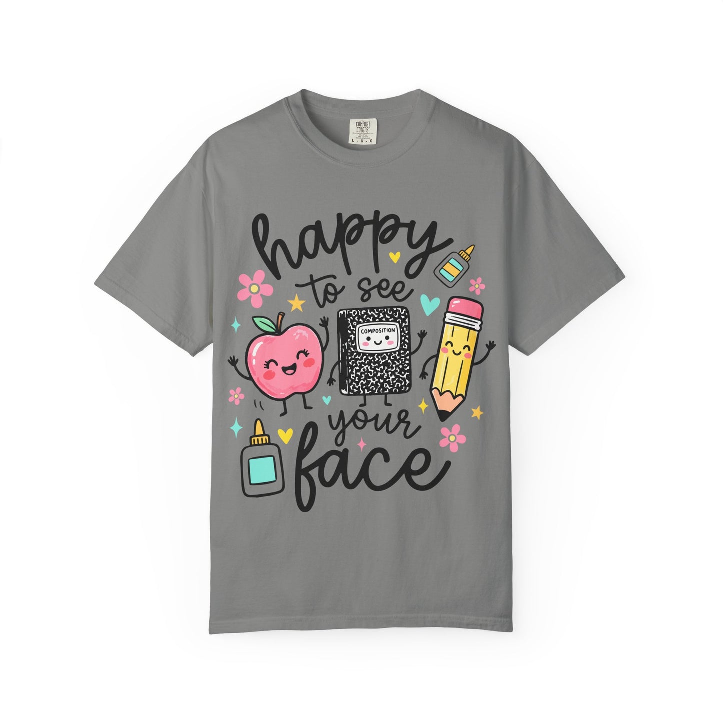 Happy to see your face version 2 comfort colors