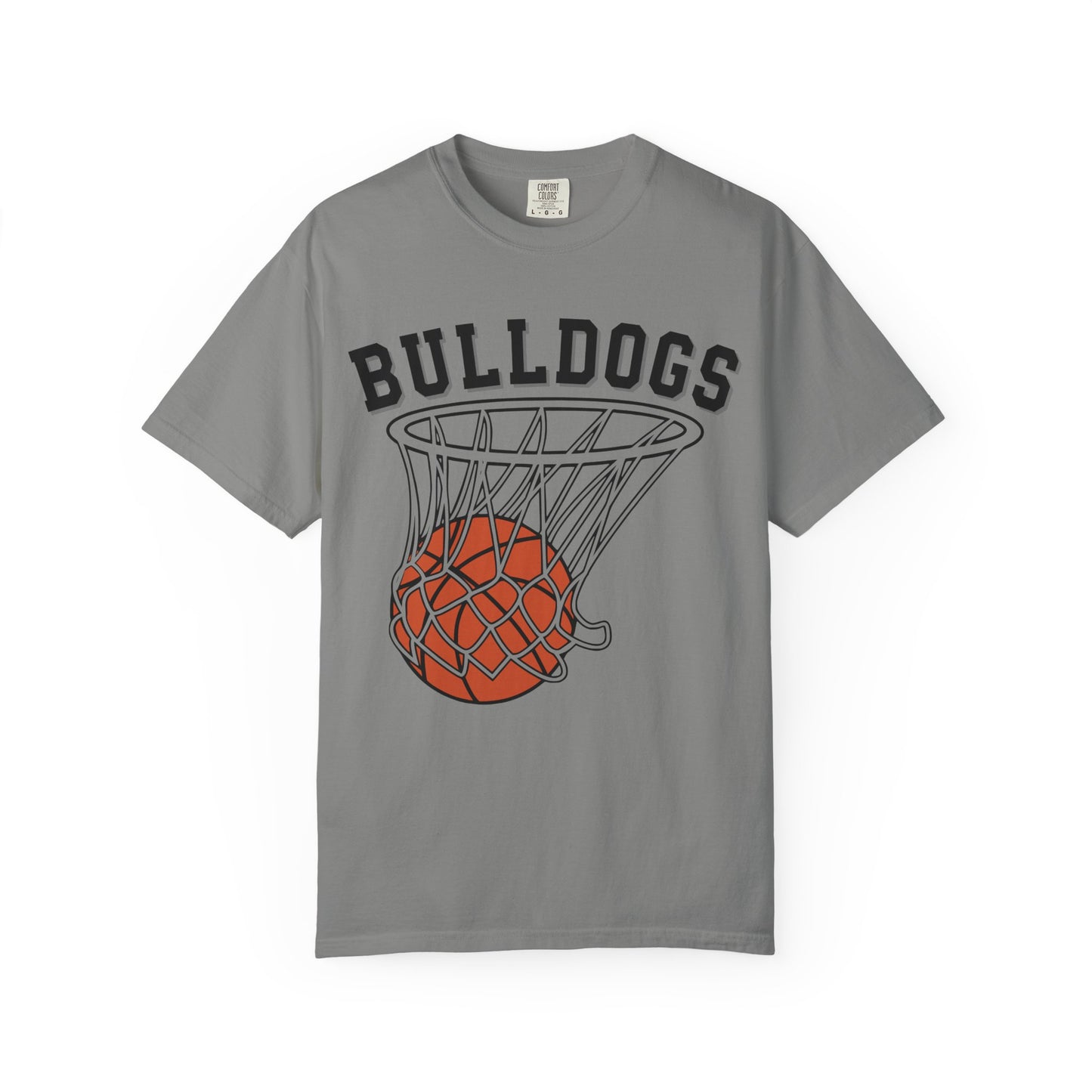 Bulldogs Basketball Comfort Colors Tee