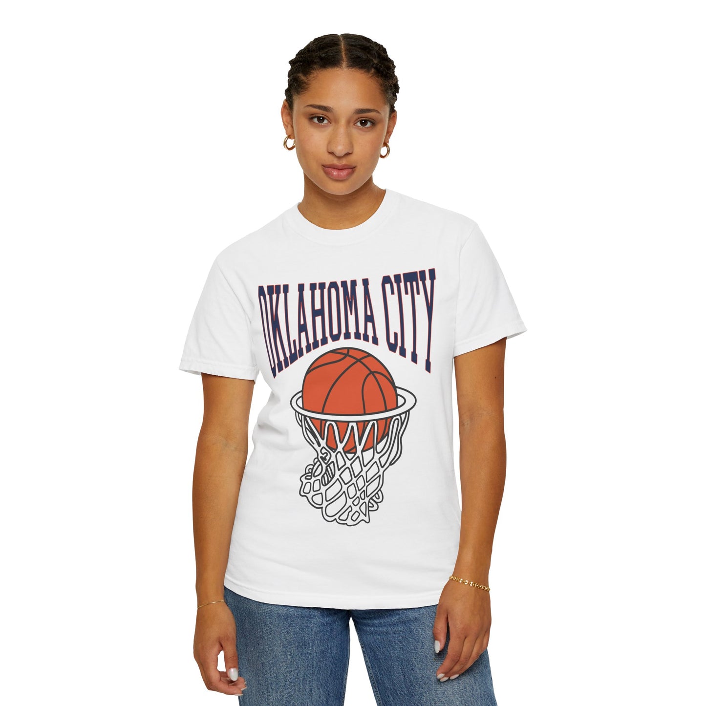 Oklahoma City Basketball Comfort Colors