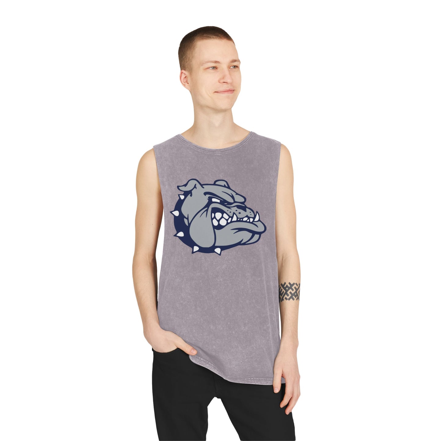 Bulldogs Stonewash Tank Top