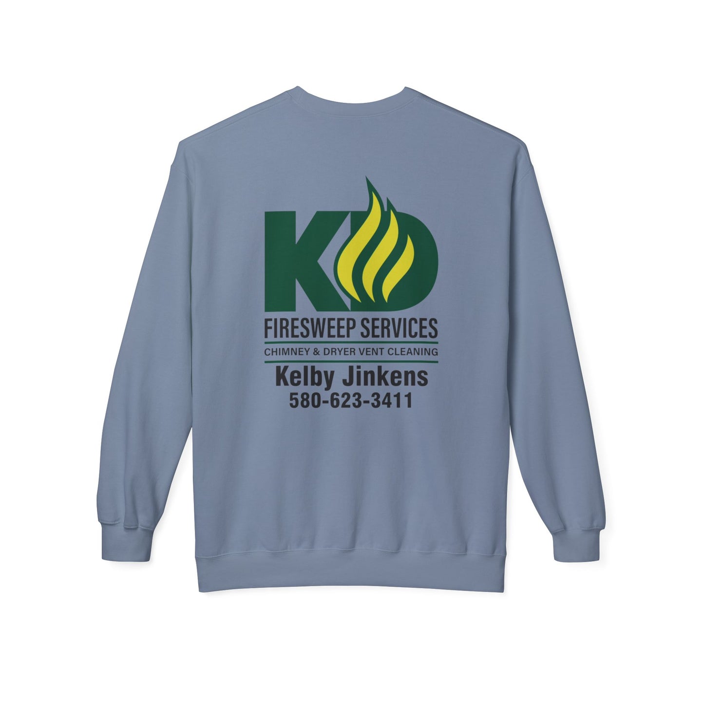 Front Back Gildan Crewneck Kelby