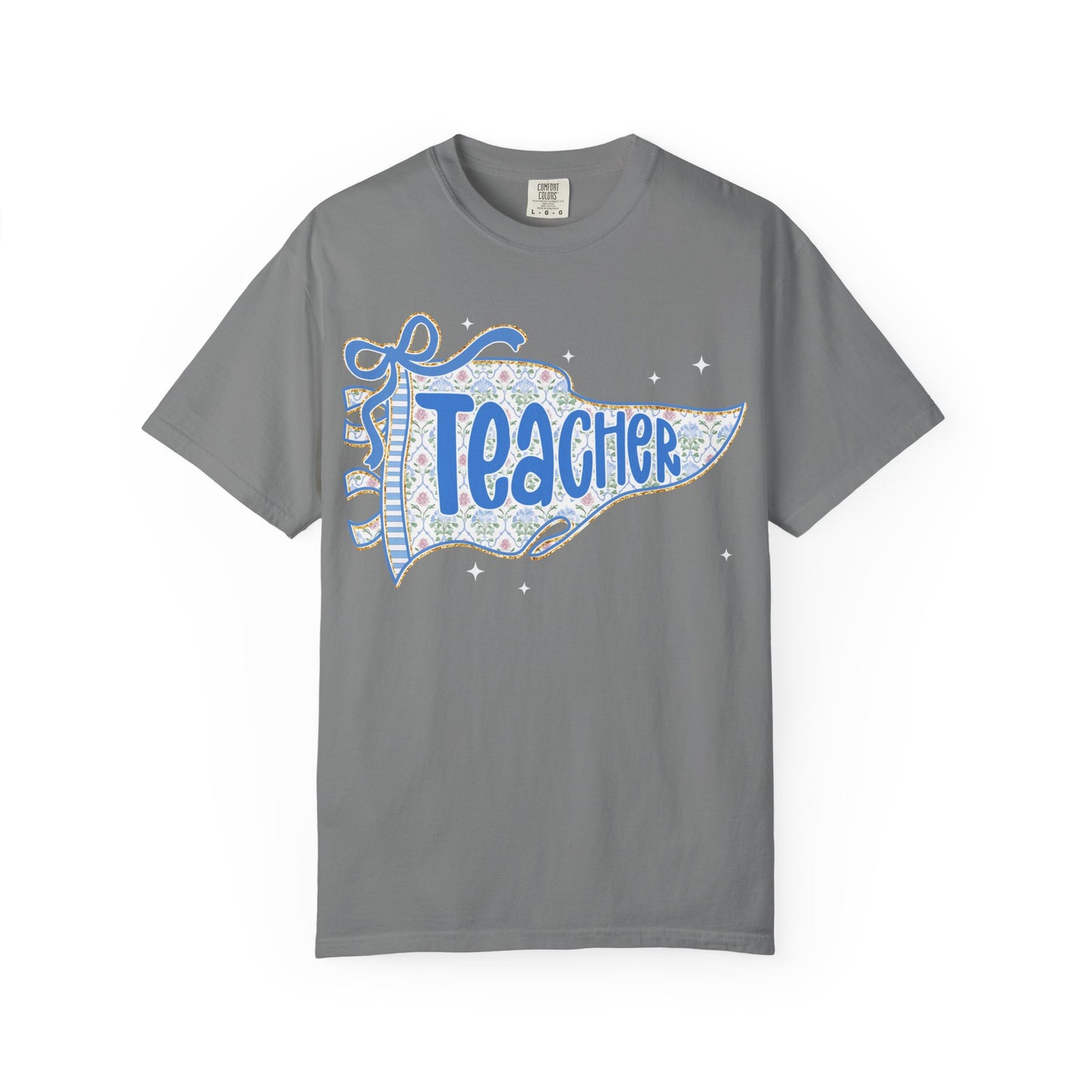 Teacher Pennant Flag Comfort Colors