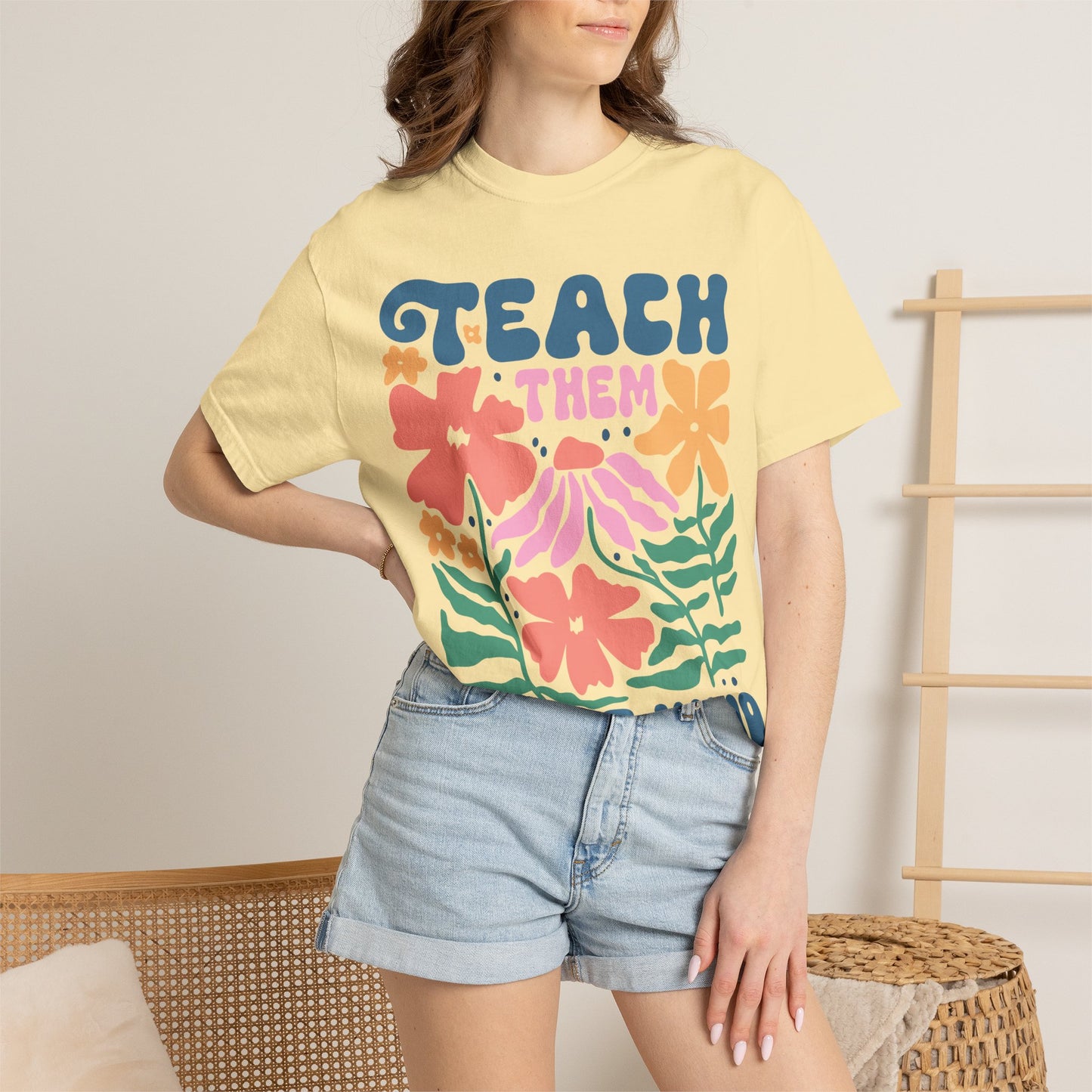Teach Them to Be Kind Comfort Colors