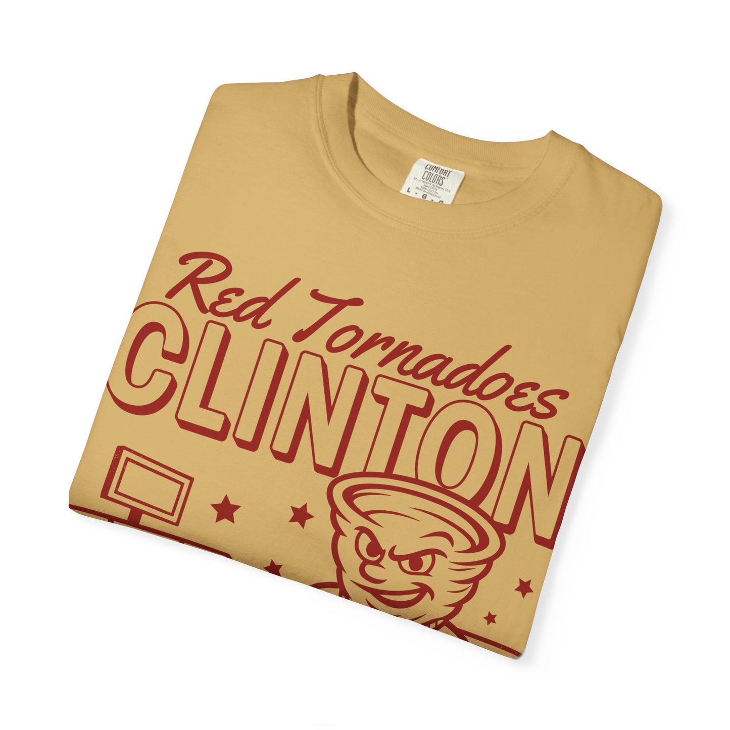 Clinton Red Tornadoes Basketball Tee