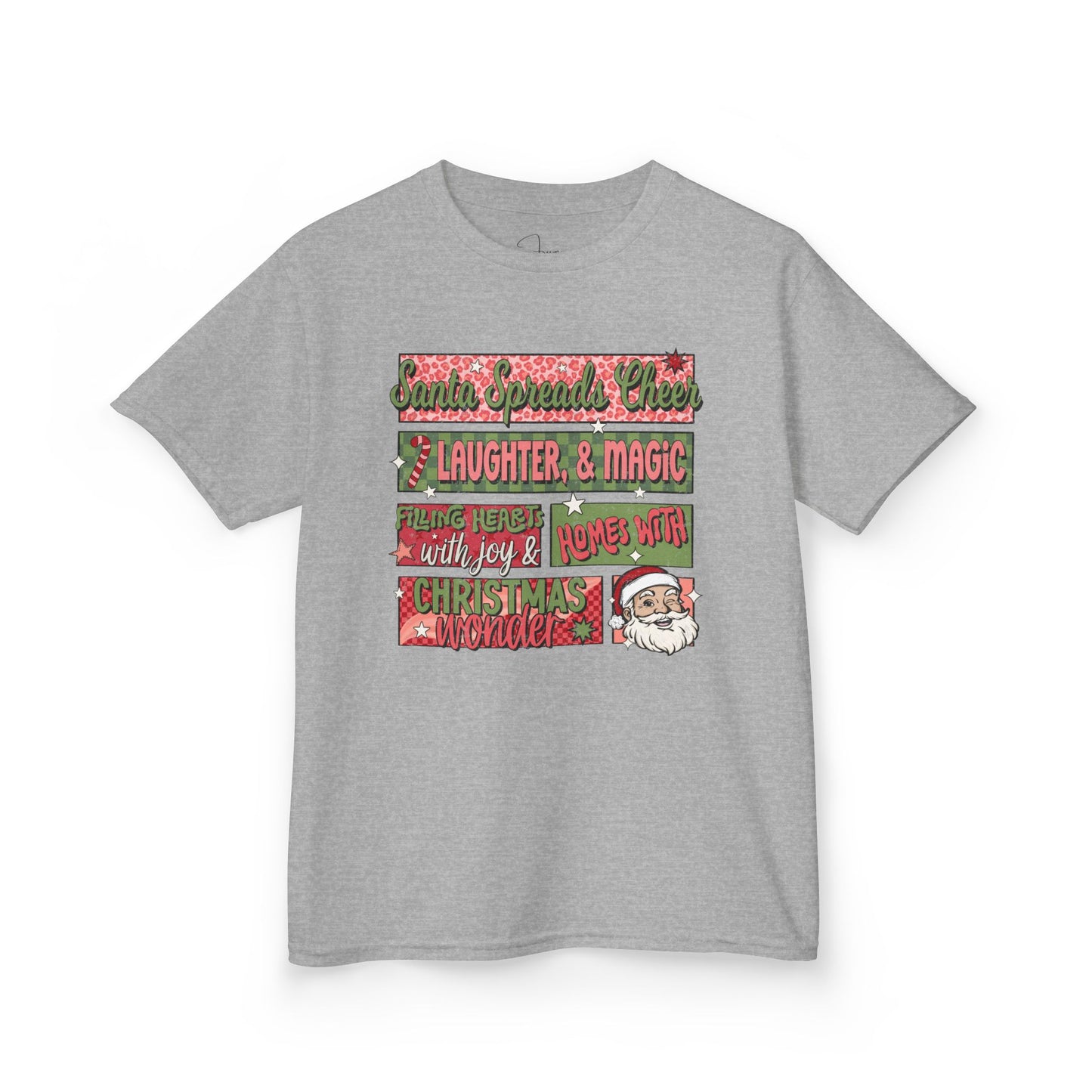 Santa Spreads Cheer Youth Tee