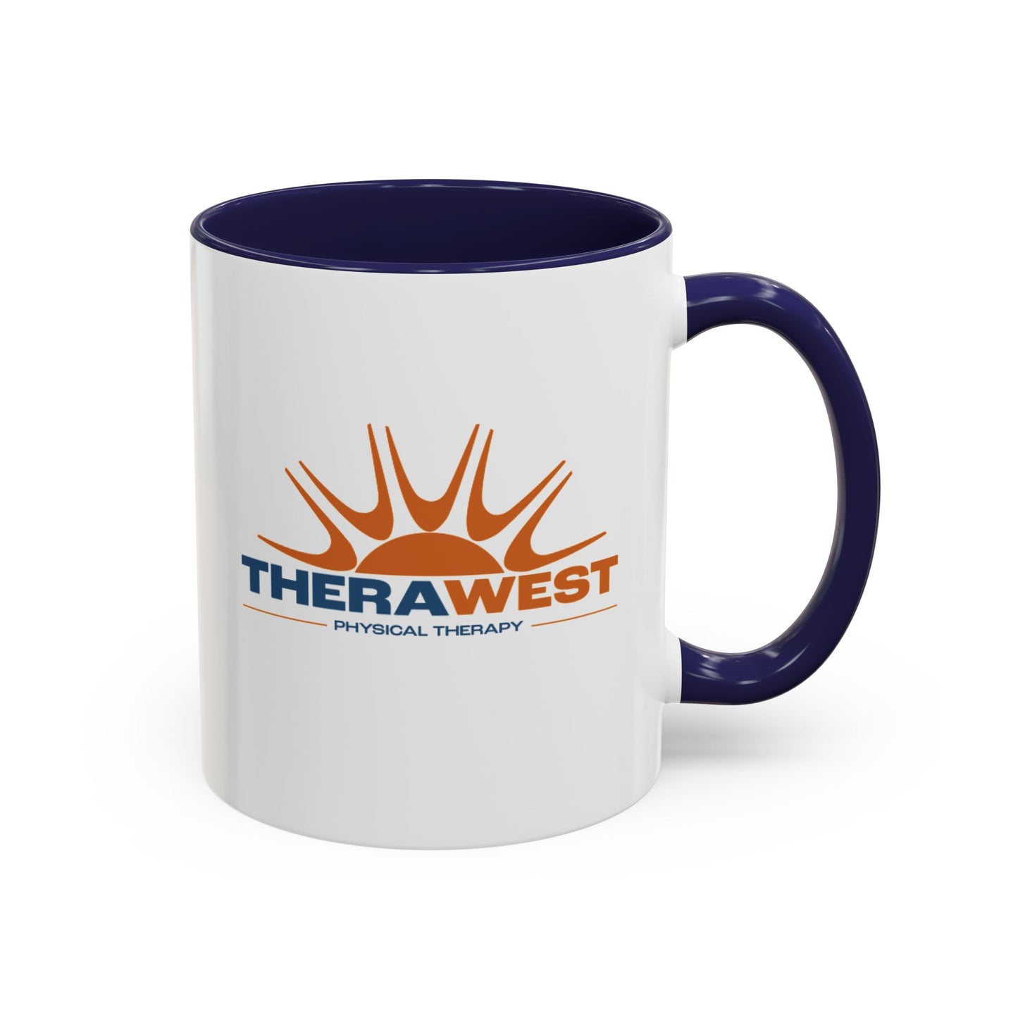 Colorful Handle TheraWest mug 11oz or 15 oz