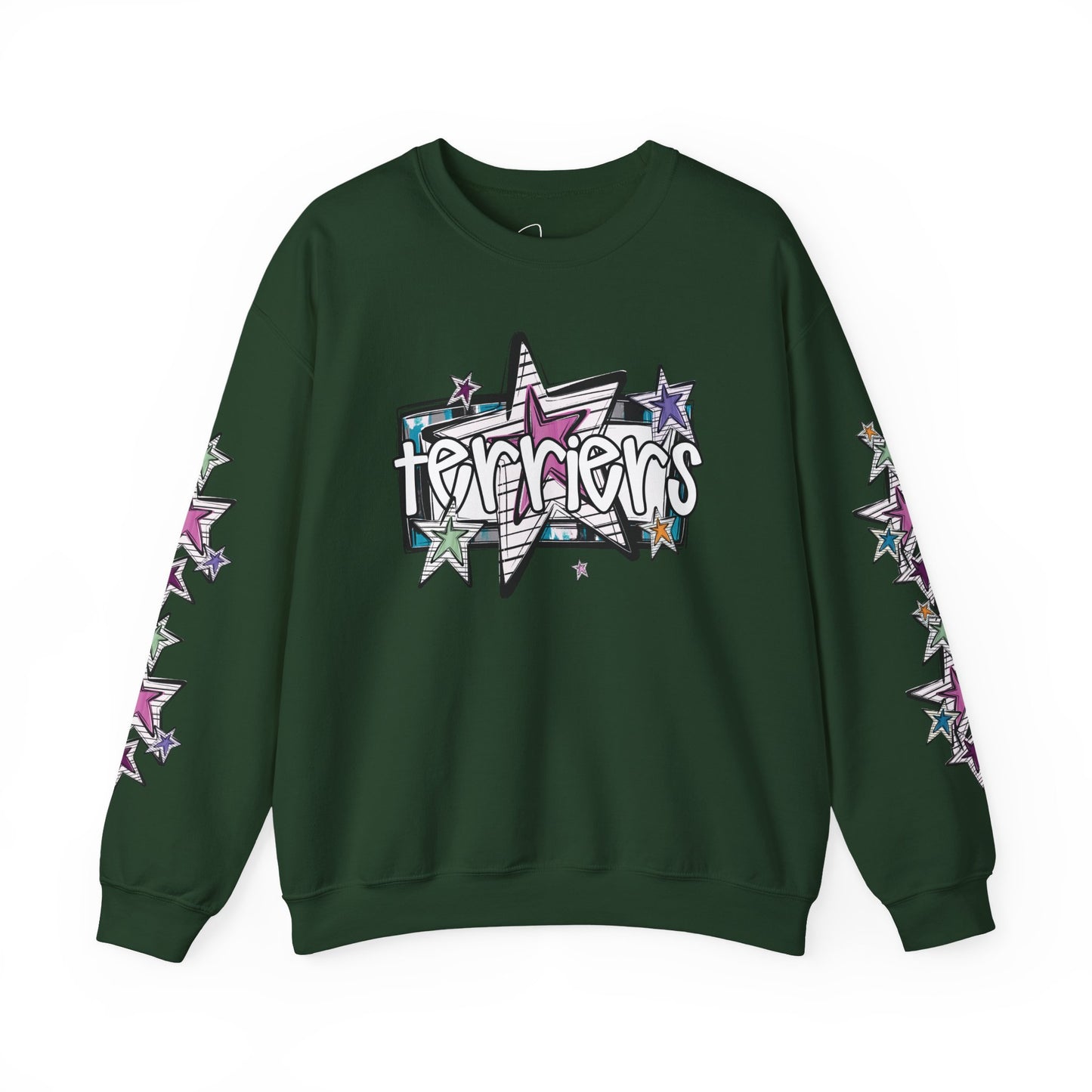 Terrier Stars with Sleeve Designs