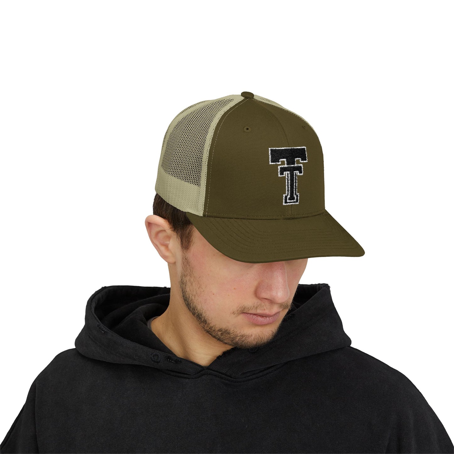 Snapback Trucker Cap Thomas Terriers Old School Logo