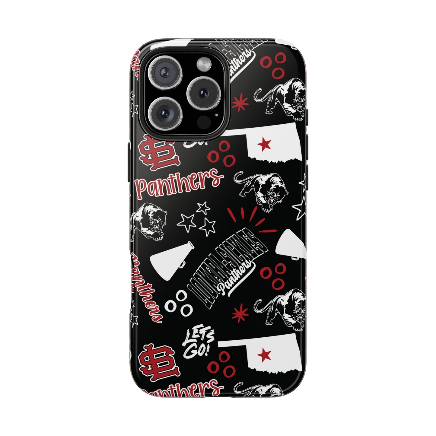 Black LS Panthers Phone Case