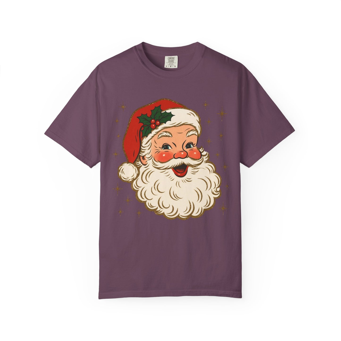 Retro Santa Comfort Colors Tee
