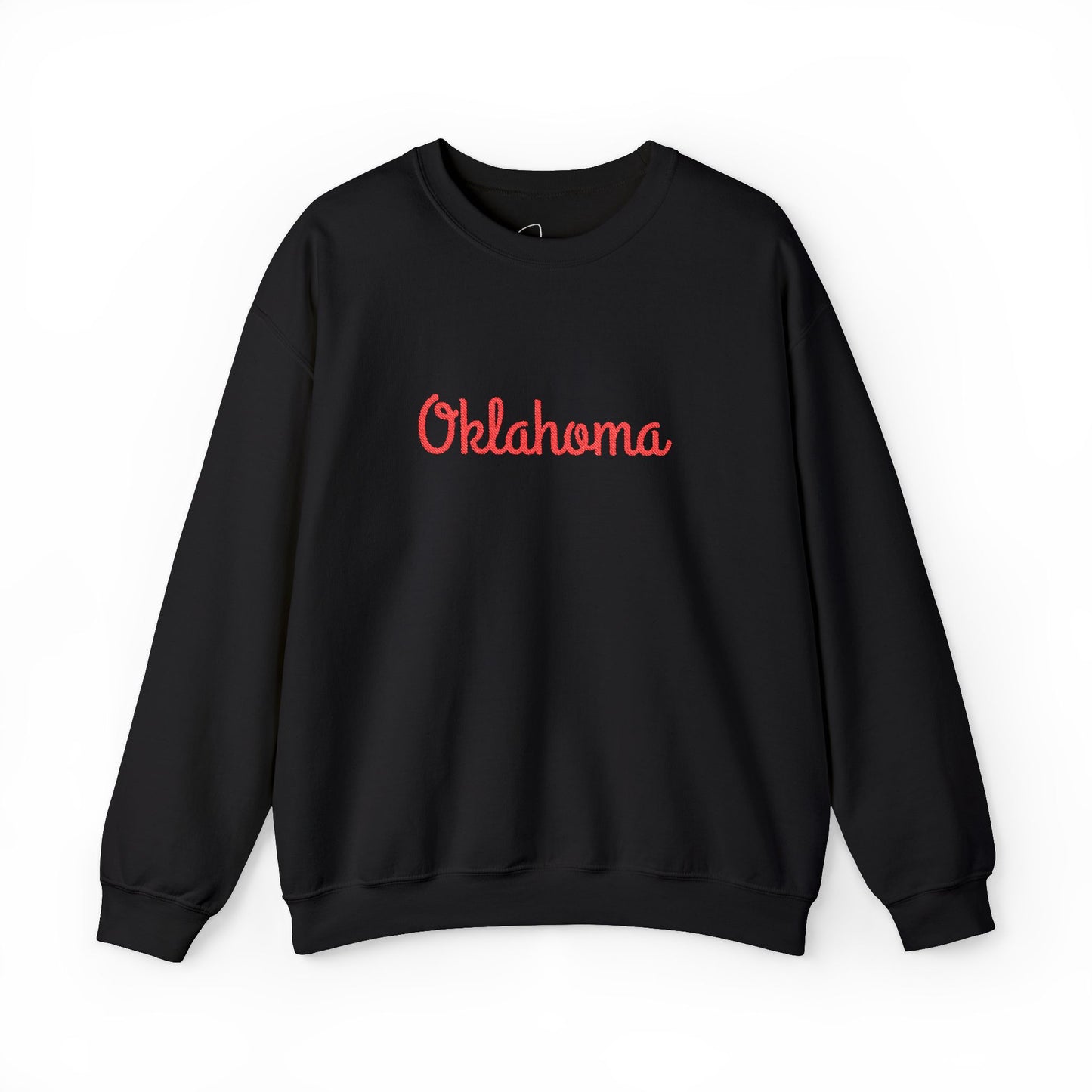 Oklahoma Embroidery Heavy Blend™ Crewneck Sweatshirt