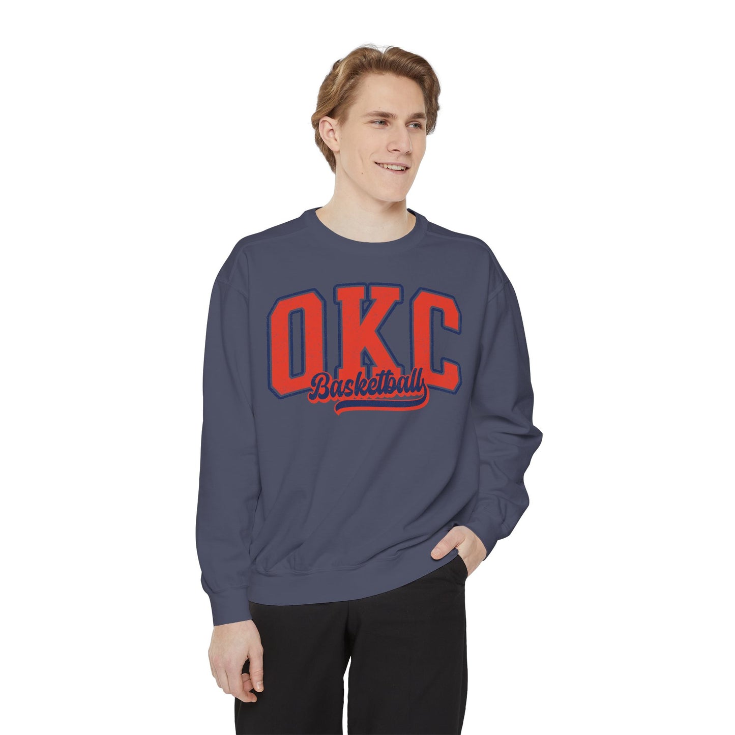OKC Retro Heavy Weight Comfort Colors Crewneck