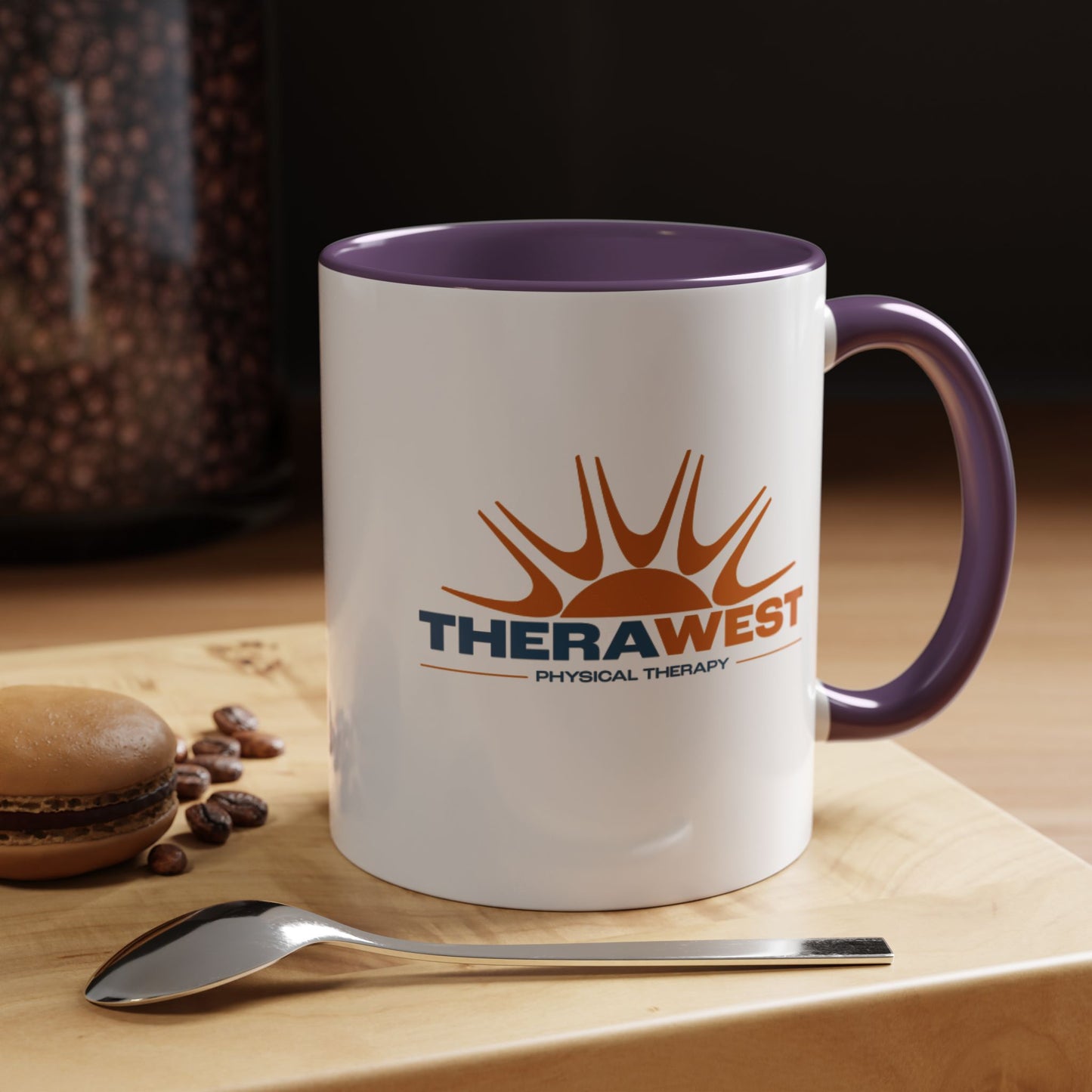Colorful Handle TheraWest mug 11oz or 15 oz