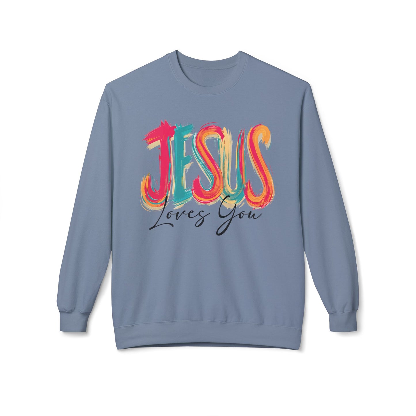 Jesus Loves You Crewneck Softstyle
