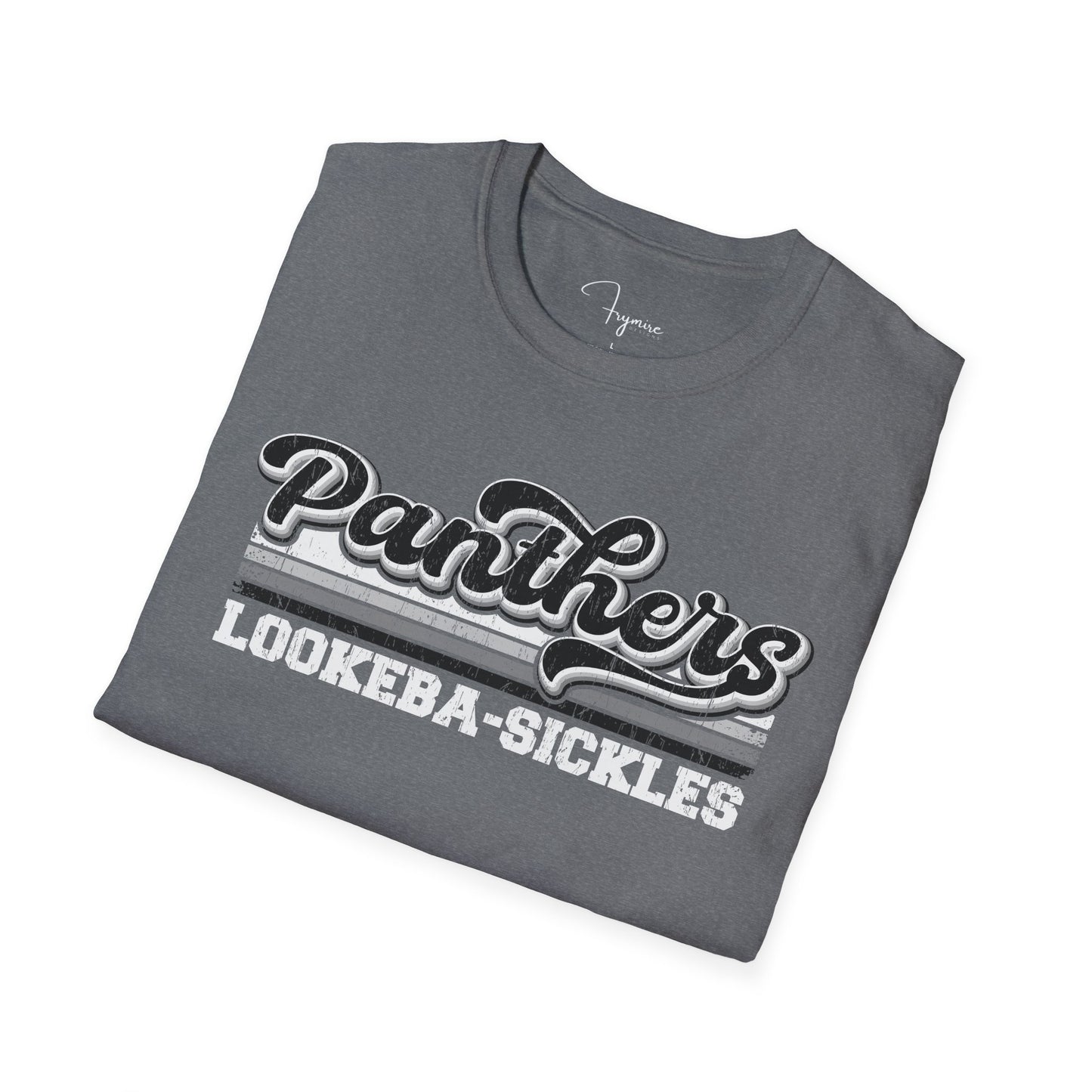 Softstyle Gildan Panthers Retro w/ Lines Tee