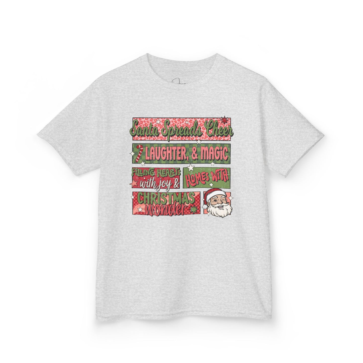 Santa Spreads Cheer Youth Tee