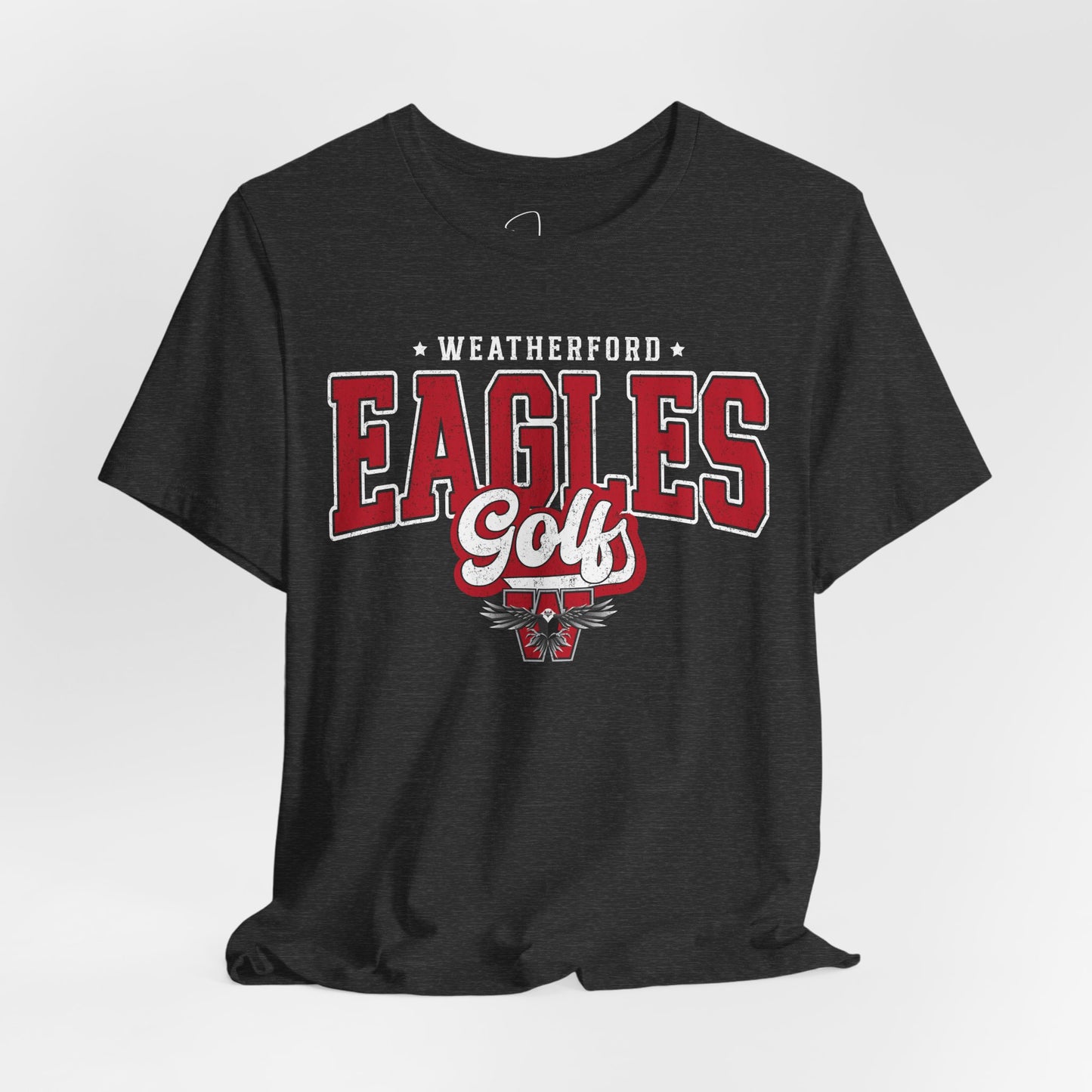 Weatherford Eagles Golf Bella Canvas Tee