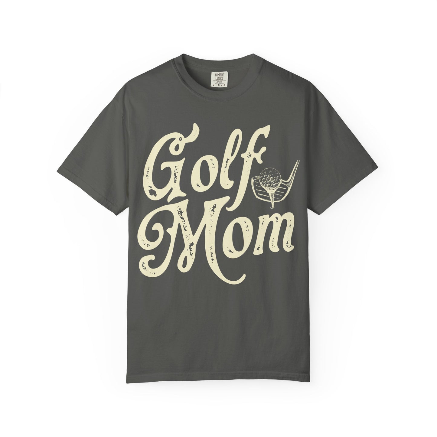 Golf Mom Comfort Colors Tee