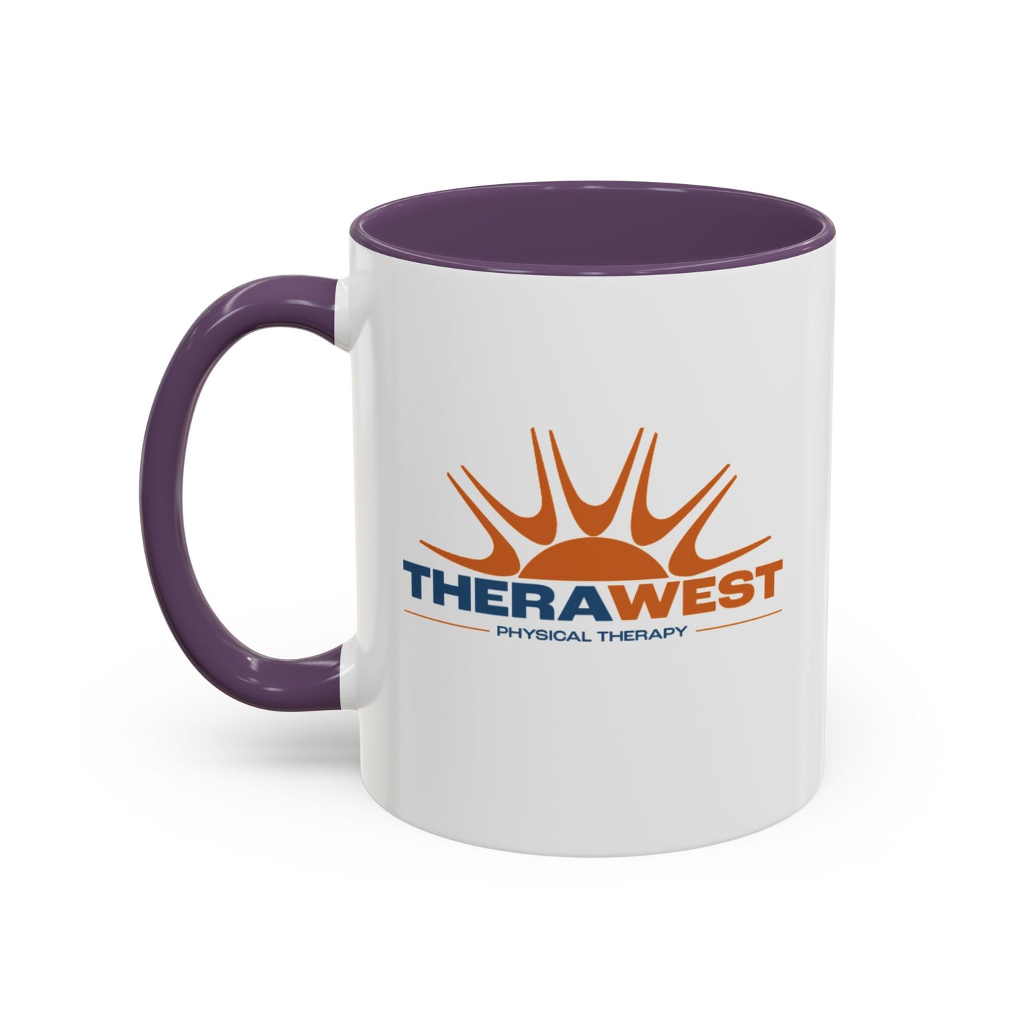 Colorful Handle TheraWest mug 11oz or 15 oz
