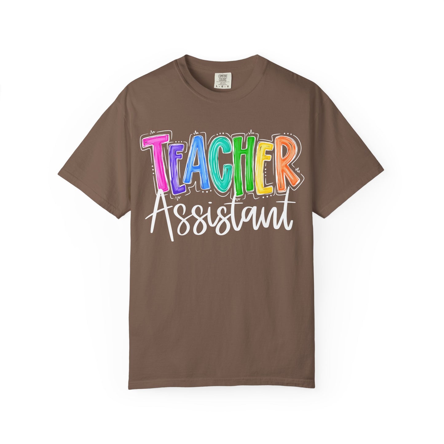 Teacher Assistant Comfort Colors Tee
