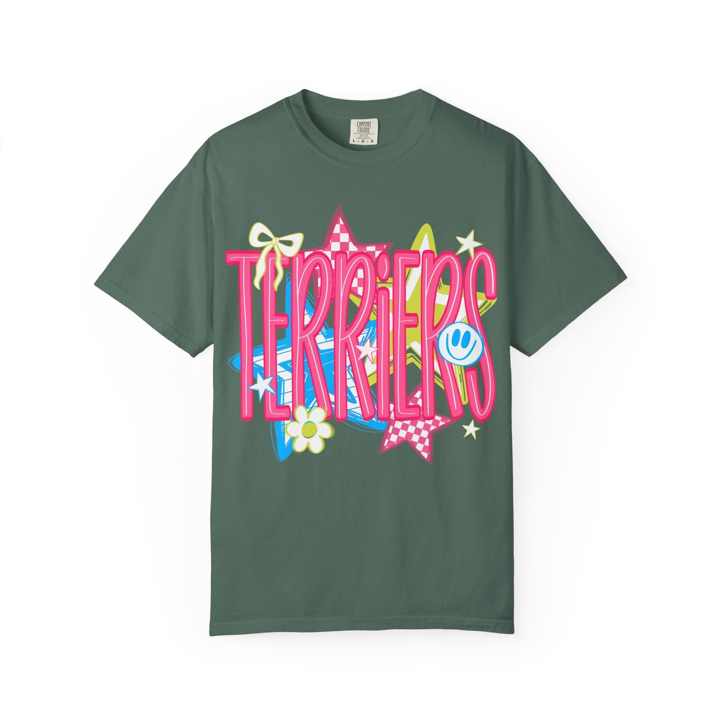 Neon Terriers Comfort Colors Tee