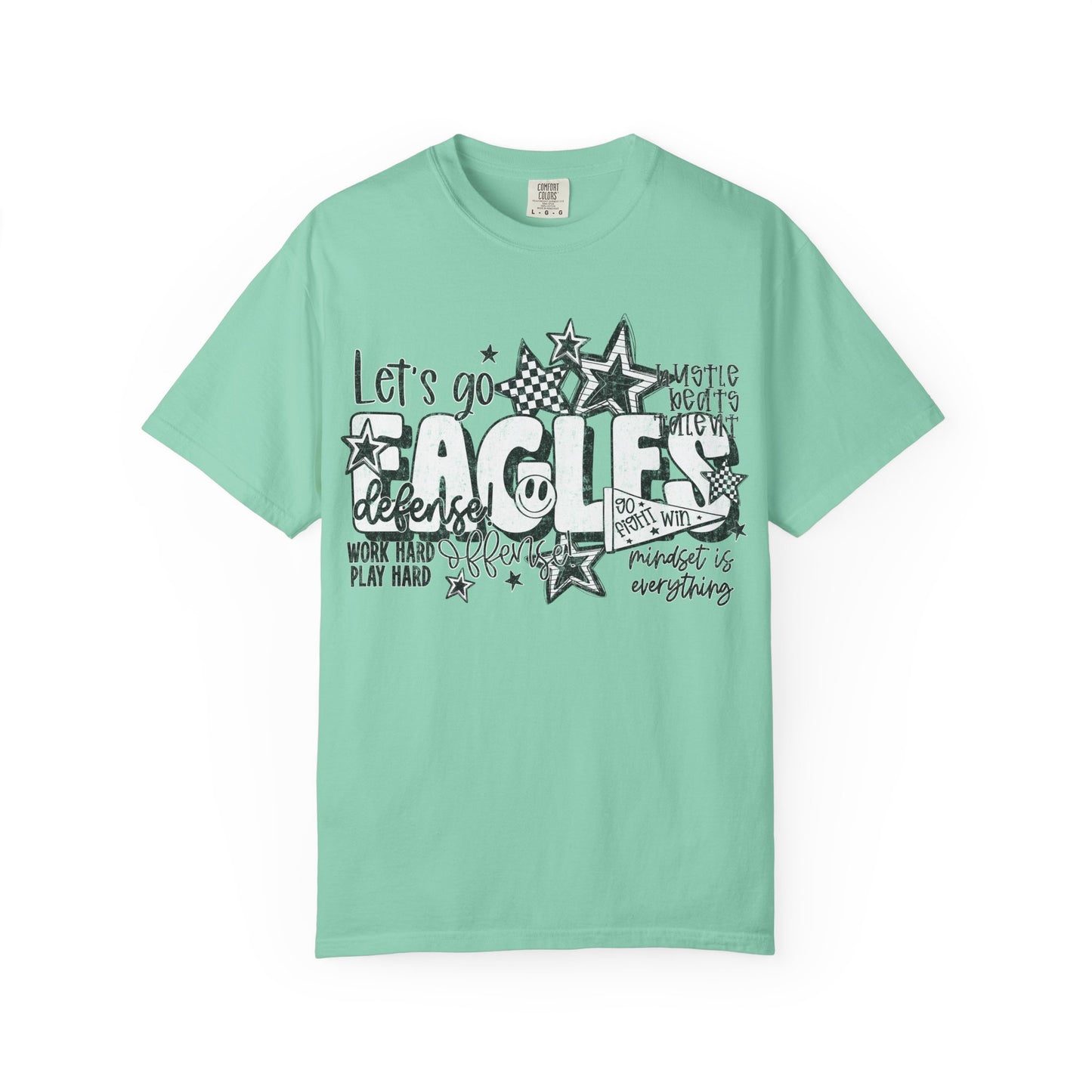 Lets Go Eagles Comfort Colors