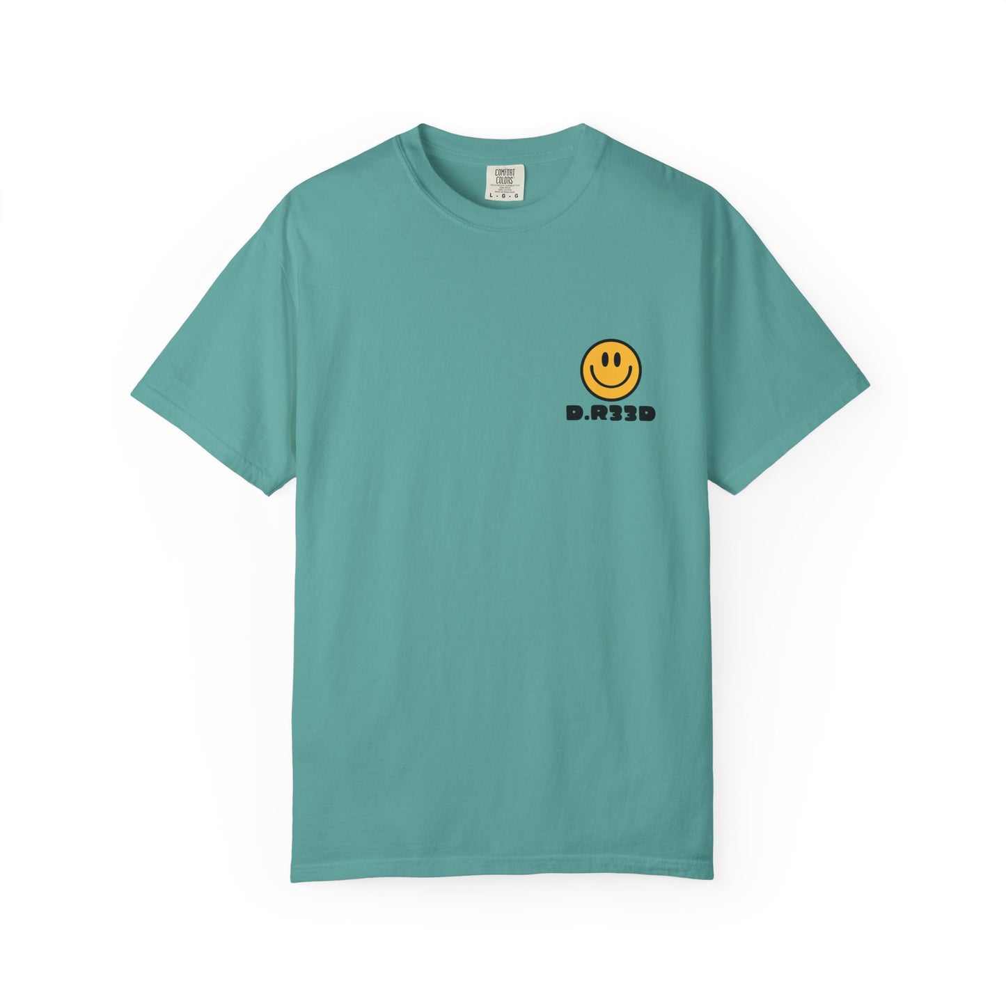 D.R33D Smiley Comfort Color Front Back
