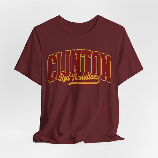 Clinton Varsity Bella Canvas Tee