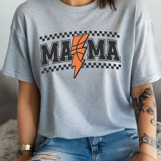 Mama Basketball Short Sleeve