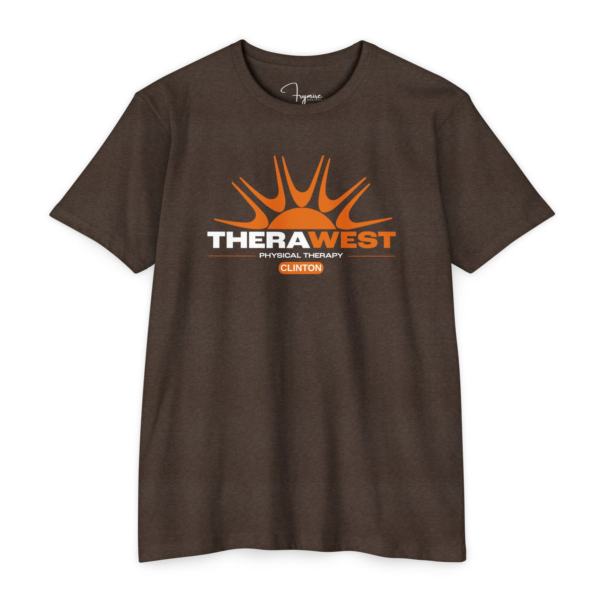 TheraWest Centered Location Unisex CVC Jersey T-shirt