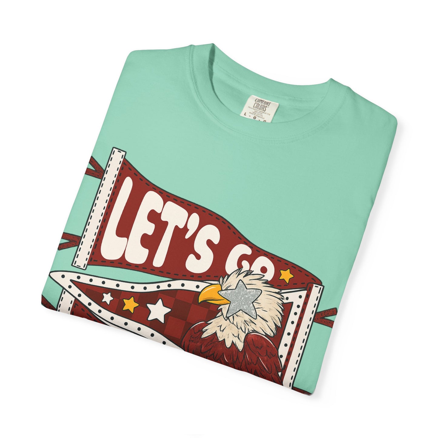 Pennant Flag Eagles Comfort Colors