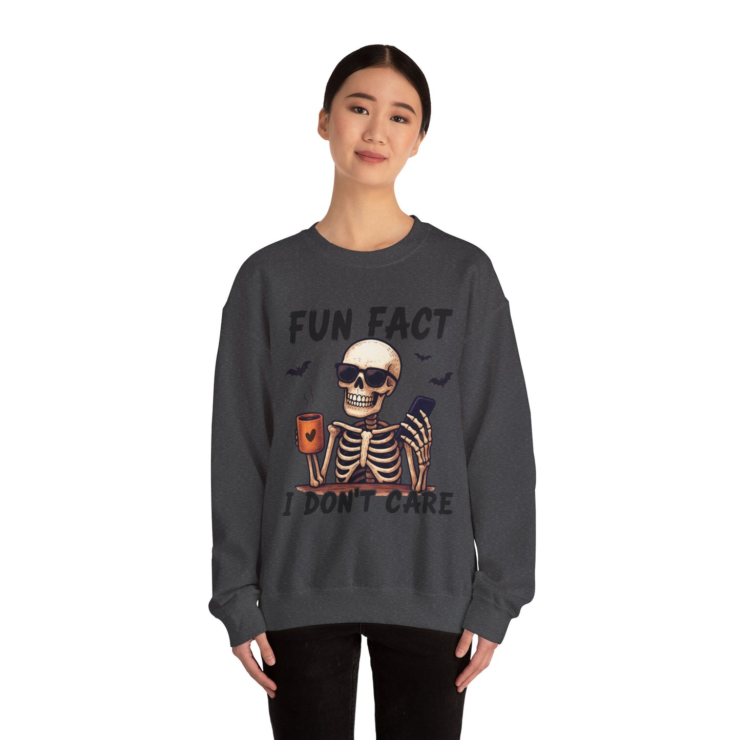 Fun Fact I Don’t Care Crewneck Sweatshirt
