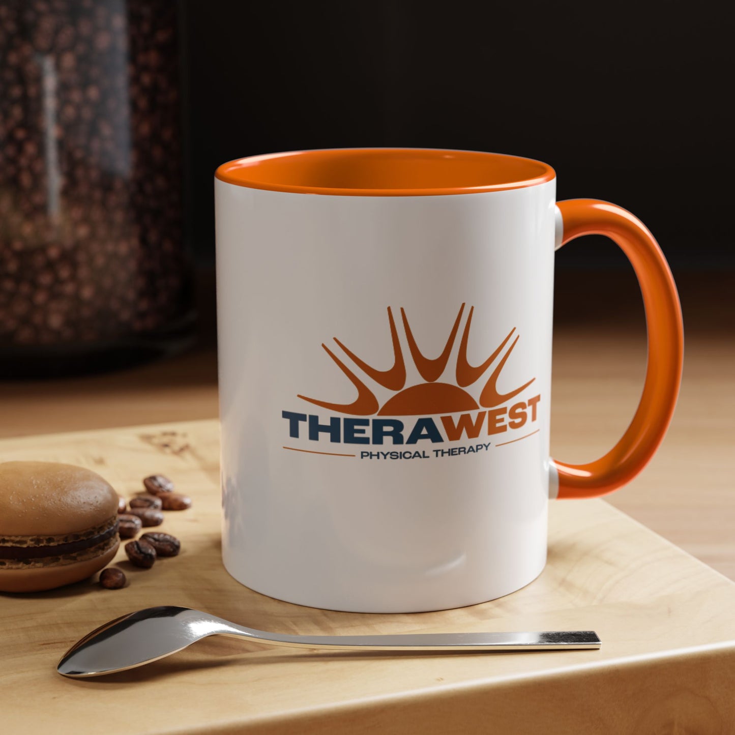 Colorful Handle TheraWest mug 11oz or 15 oz