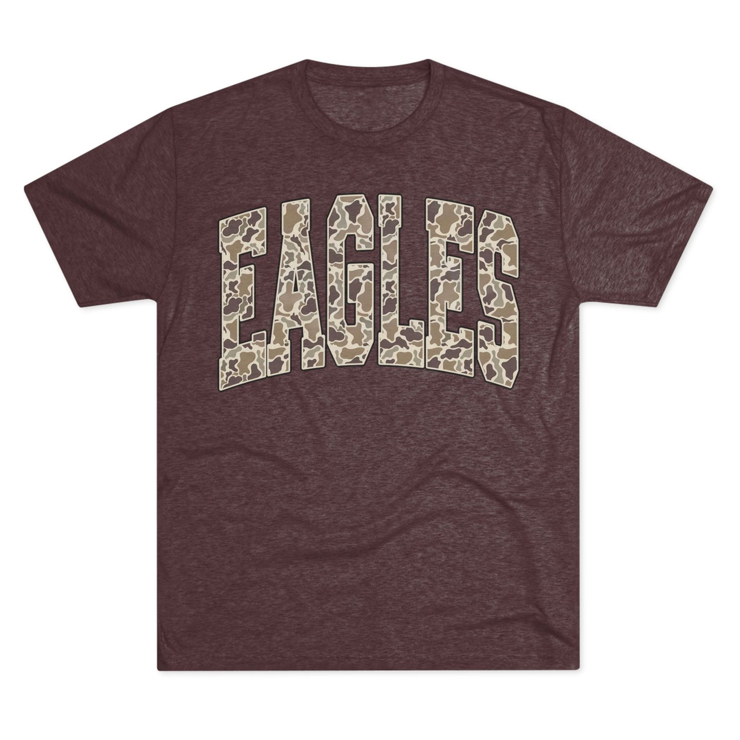 Eagles Camo Triblend Tee