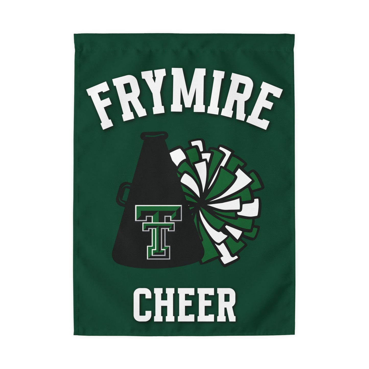Custom Cheer Garden Flag 12x18