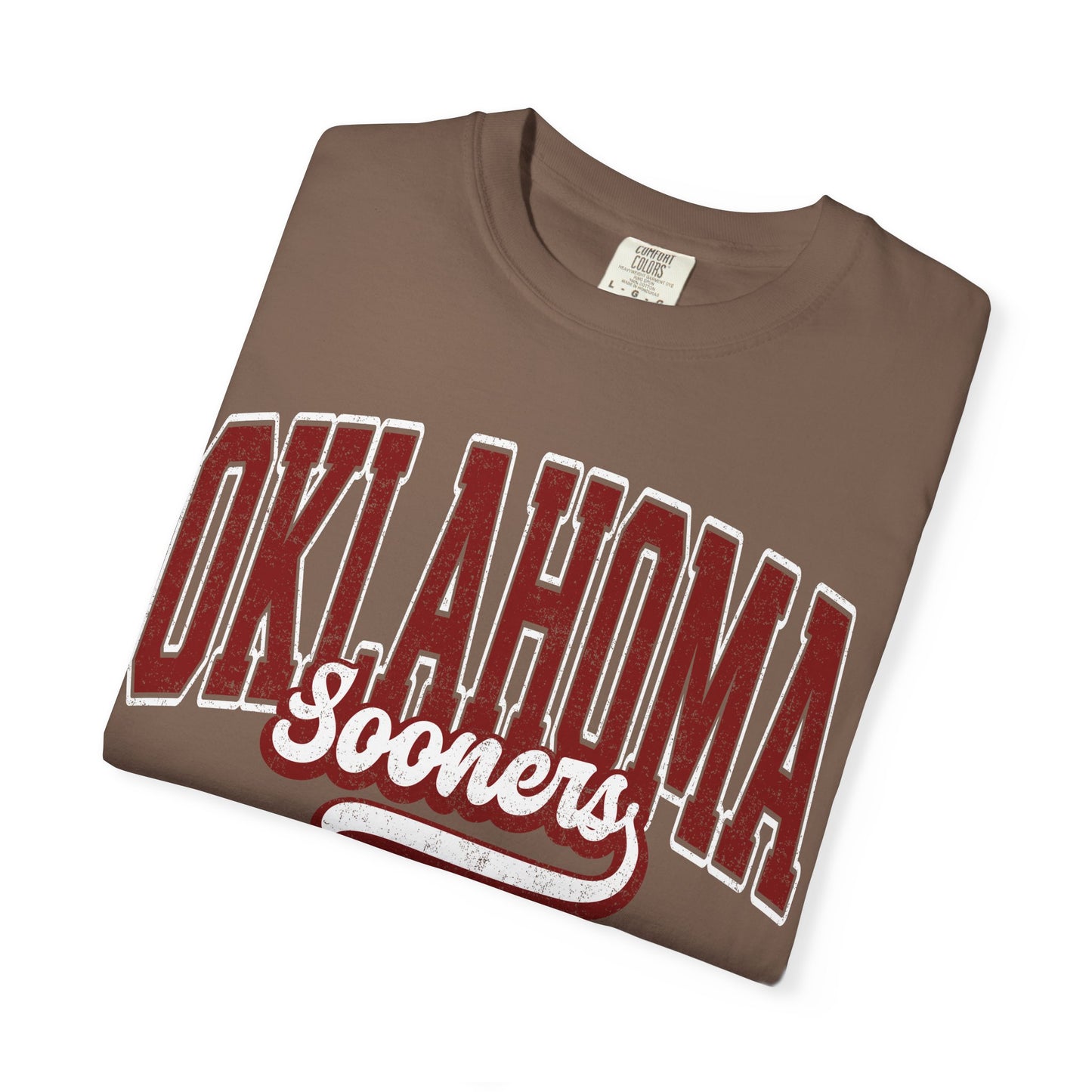 Retro comfort colors tee Oklahoma