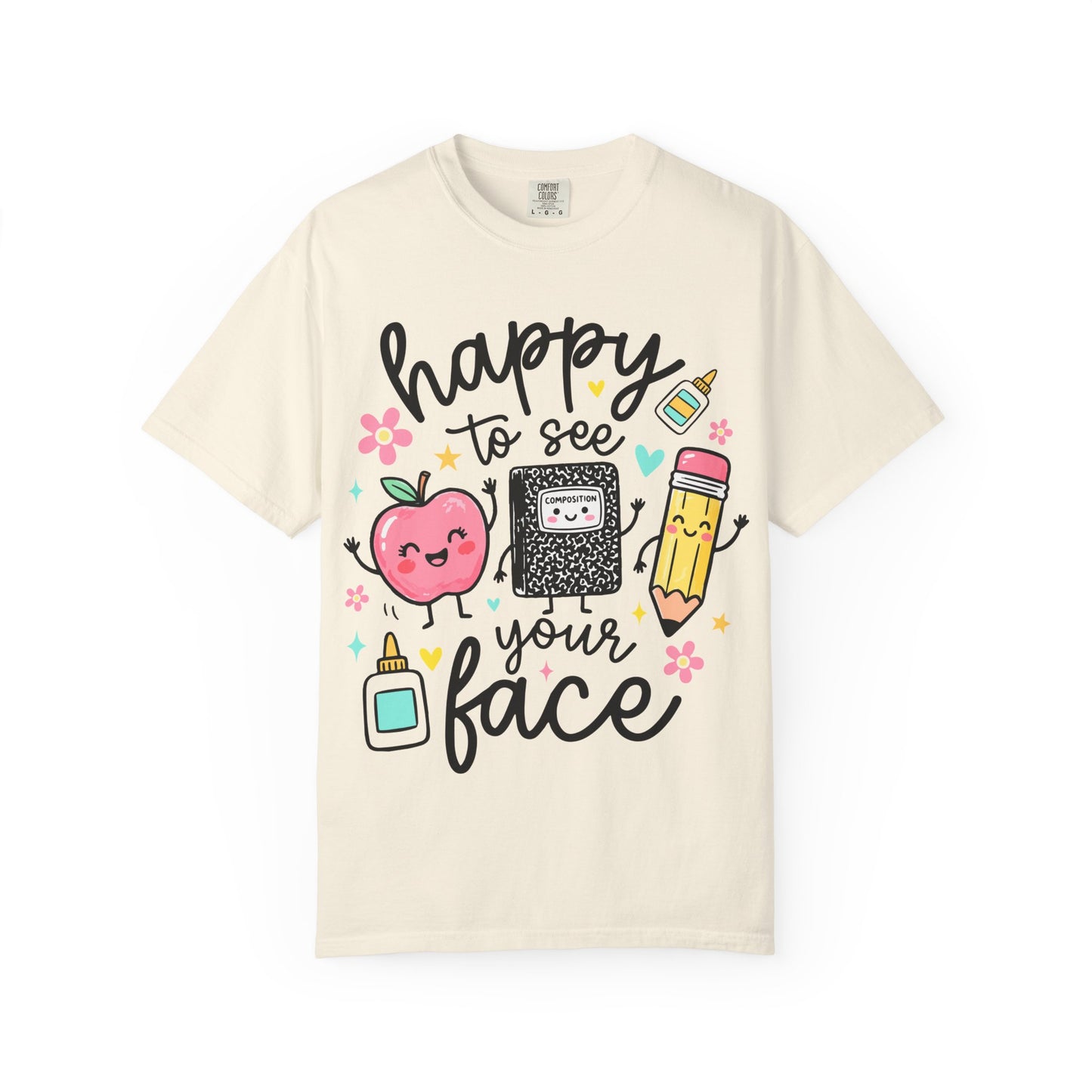 Happy to see your face version 2 comfort colors