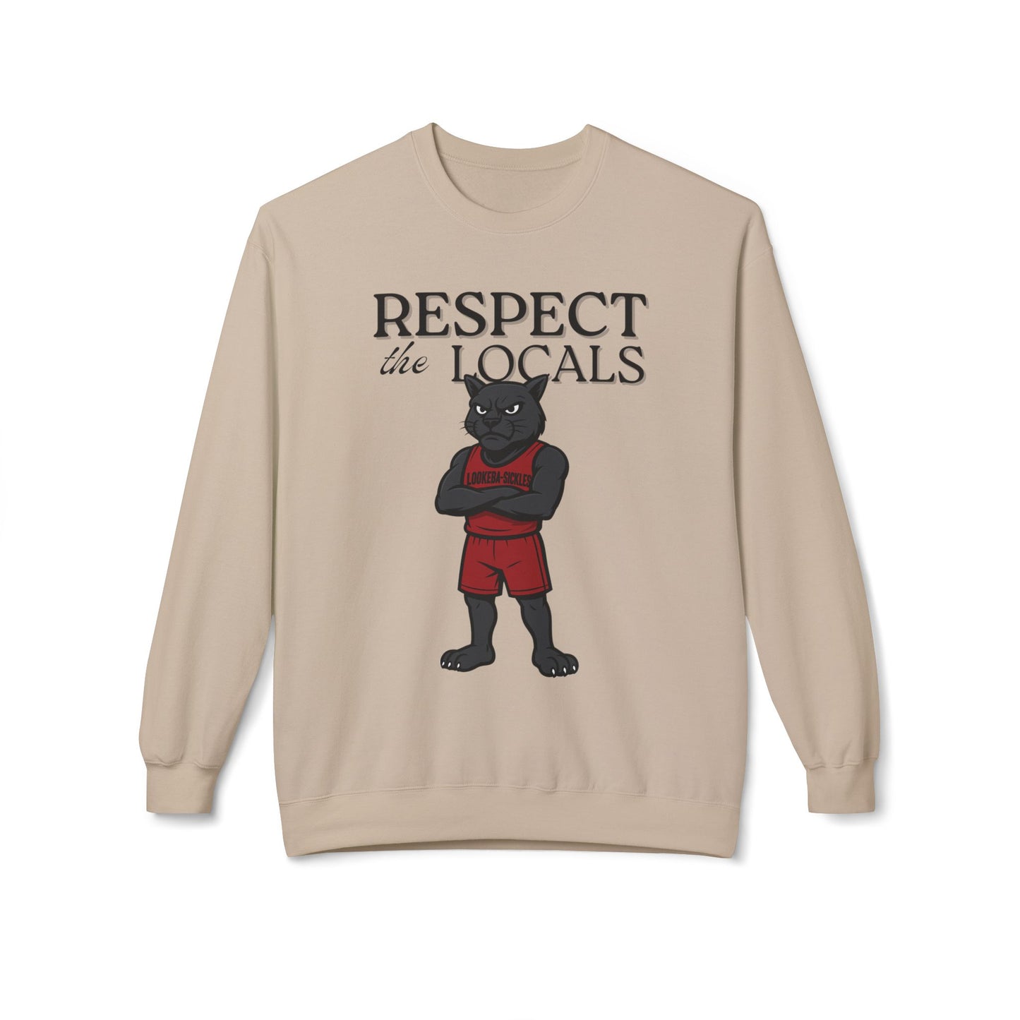 Respect the Locals Crewneck Lookeba-Sickles