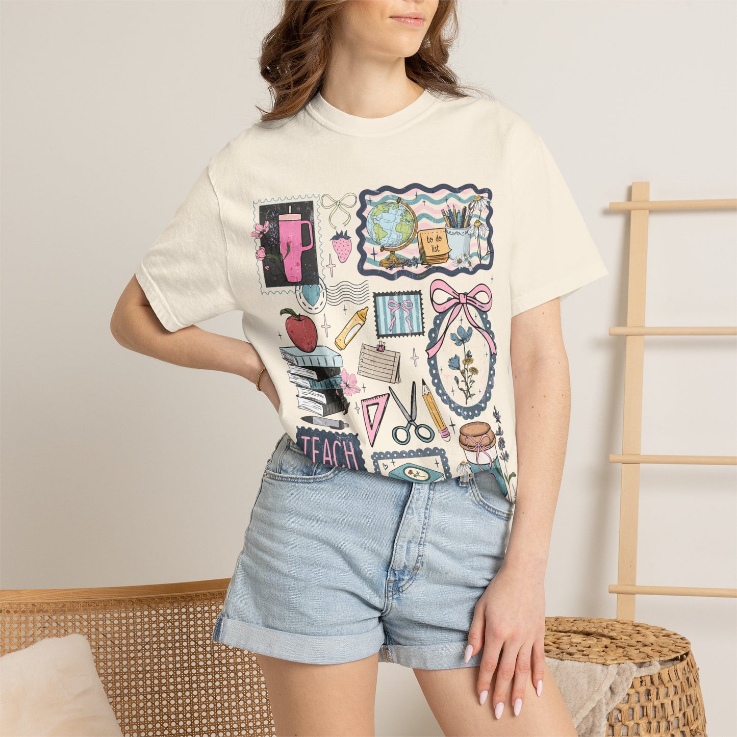 Teach Collage Comfort Colors