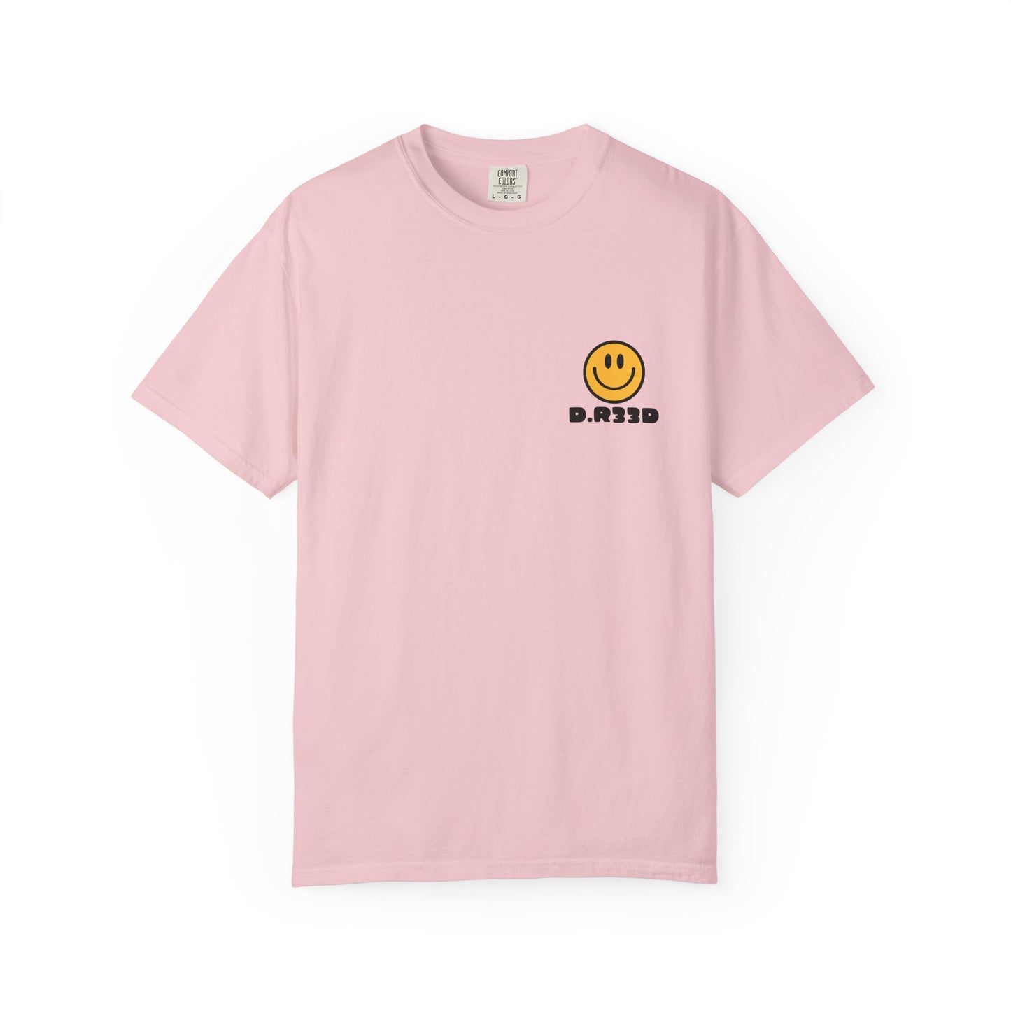D.R33D Smiley Comfort Color Front Back