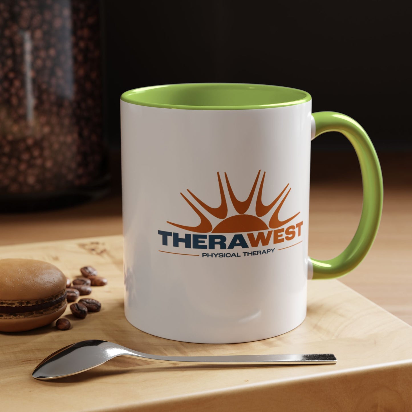 Colorful Handle TheraWest mug 11oz or 15 oz