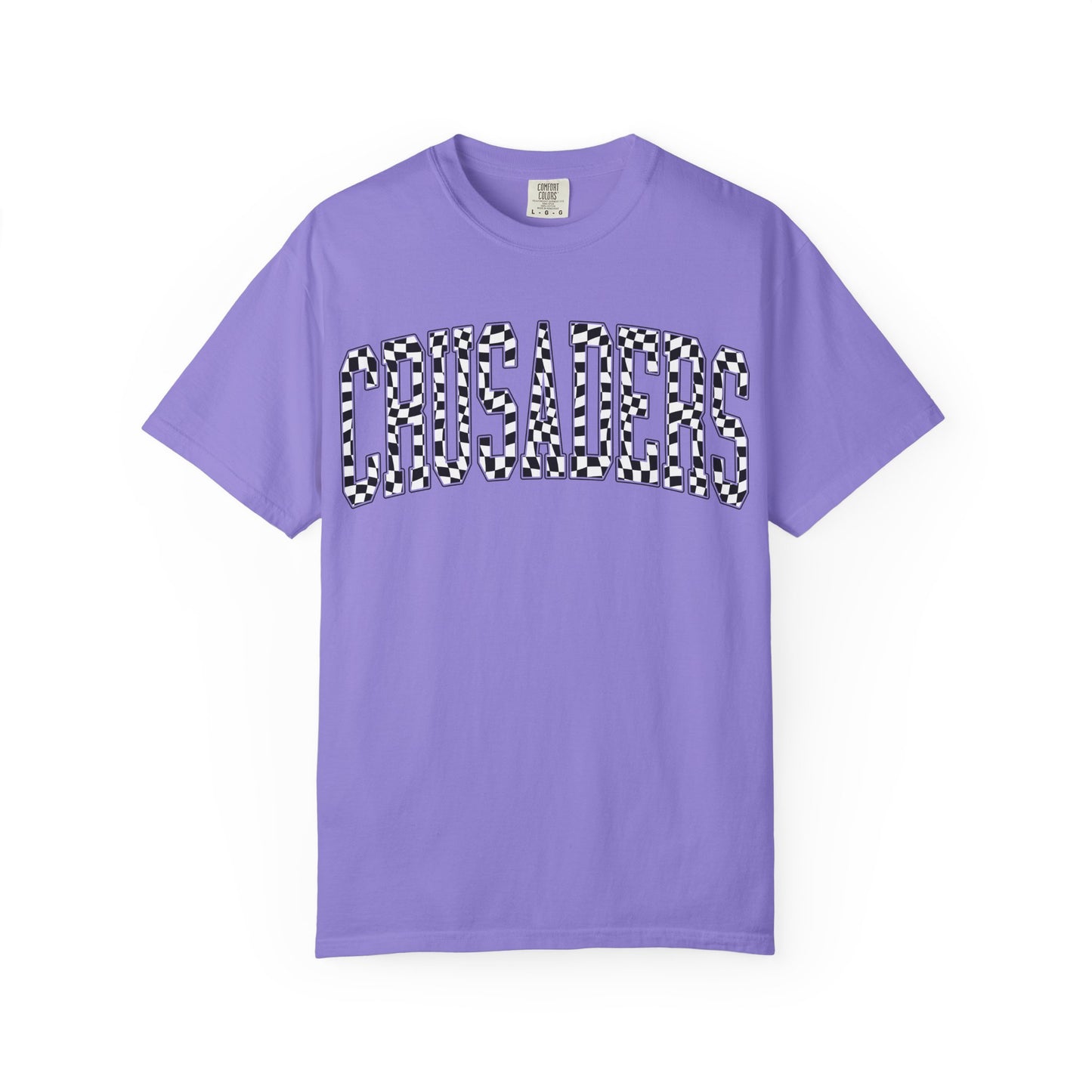Checkered Crusaders Comfort Colors Tee