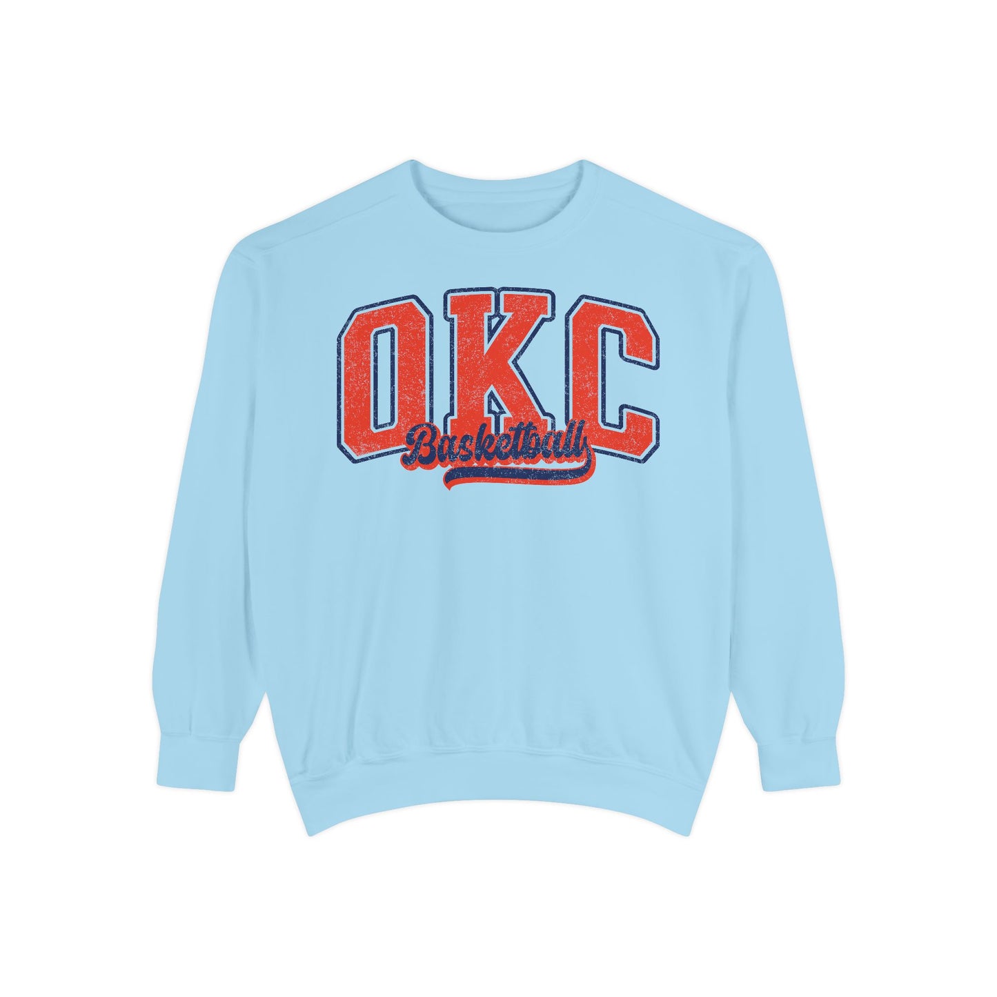OKC Retro Heavy Weight Comfort Colors Crewneck