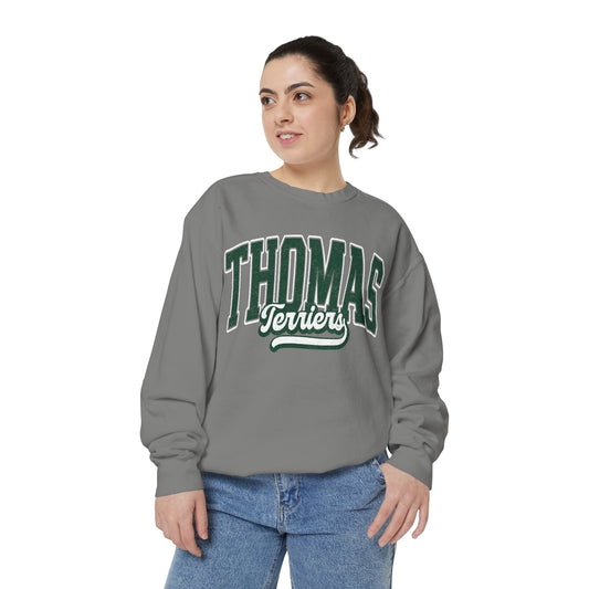 Retro heavy weight comfort colors sweatshirt Thomas